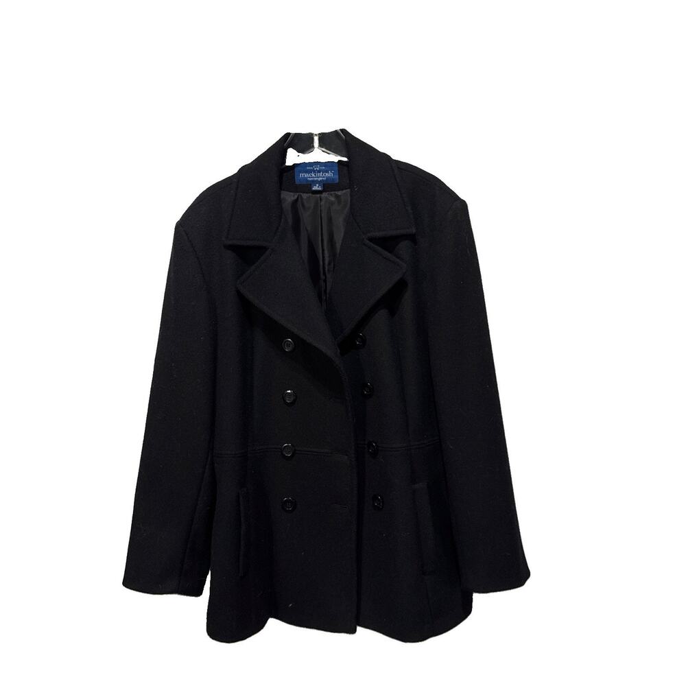 Vintage Mackintosh New England Vintage 100% Wool Pea Coat Size 18